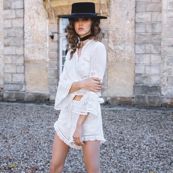 Spell Designs Damsel Lace Top size L - Picture 2 of 12